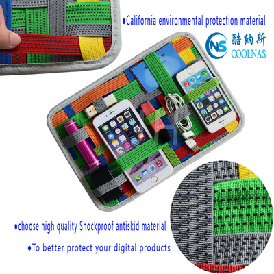 Stockage flexible de GRILLE d'organisateur multicolore d'instrument pour des dispositifs de Digital