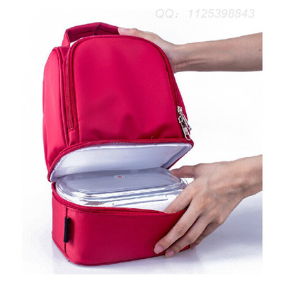 La coutume promotionnelle badine des sacs de déjeuner, sac isolé recyclable de déjeuner de sac à dos
