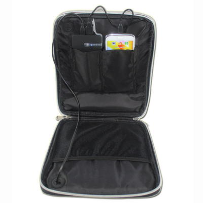 sac à dos de remplissage solaire de Resistan de l'eau 5W avec la couleur de noir de panneau solaire