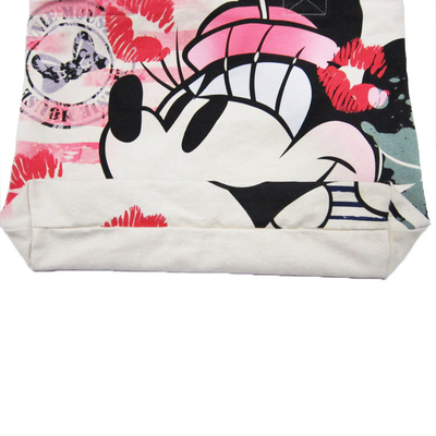 Modèle promotionnel imperméable de Mickey de sac de client d'emballage pour des filles
